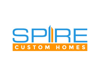 Spire Custom Homes logo design by daywalker