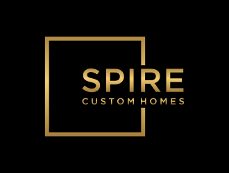 Spire Custom Homes logo design by ozenkgraphic