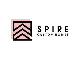 Spire Custom Homes logo design by JessicaLopes