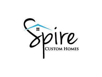 Spire Custom Homes logo design by jonggol