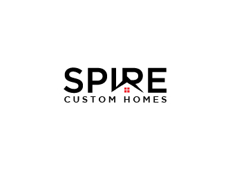 Spire Custom Homes logo design by jonggol