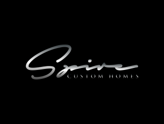 Spire Custom Homes logo design by Raynar