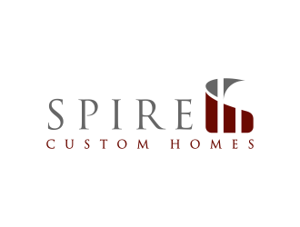 Spire Custom Homes logo design by Raynar