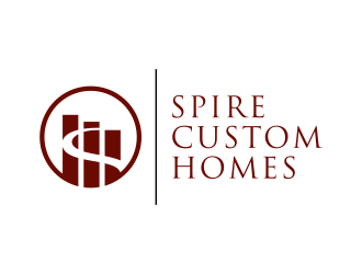 Spire Custom Homes logo design by Raynar