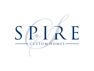 Spire Custom Homes logo design by Raynar