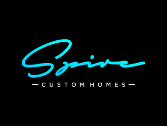 Spire Custom Homes logo design by Raynar