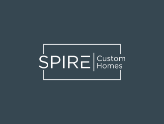 Spire Custom Homes logo design by mukleyRx