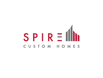 Spire Custom Homes logo design by PRN123