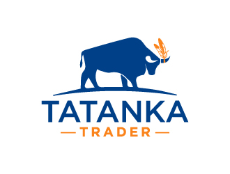 Tatanka Trader logo design by Erasedink