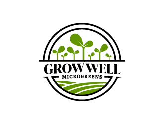 Grow Well Microgreens logo design by Fajar Faqih Ainun Najib