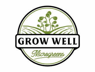 Grow Well Microgreens logo design by Mardhi