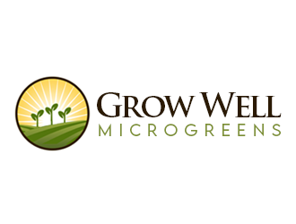 Grow Well Microgreens logo design by kunejo