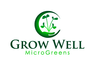 Grow Well Microgreens logo design by Marianne