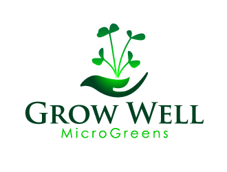 Grow Well Microgreens logo design by Marianne