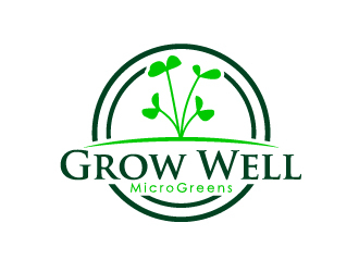 Grow Well Microgreens logo design by Marianne