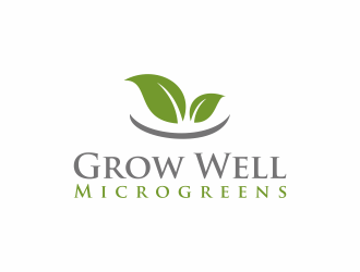 Grow Well Microgreens logo design by kaylee