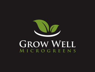 Grow Well Microgreens logo design by kaylee