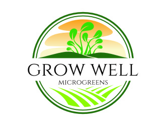 Grow Well Microgreens logo design by jetzu