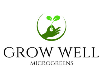 Grow Well Microgreens logo design by jetzu