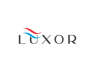 LUXOR logo design by logogeek