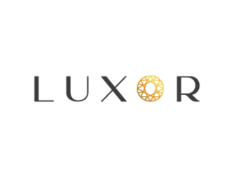 LUXOR logo design by logogeek