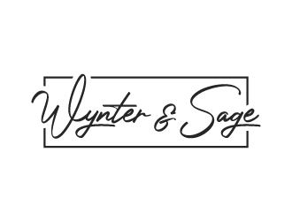 Wynter & Sage logo design by akilis13