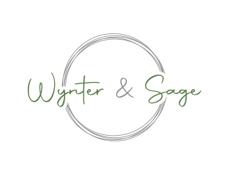 Wynter & Sage logo design by lexipej