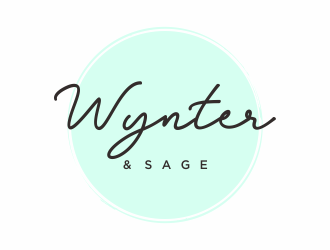 Wynter & Sage logo design by afra_art