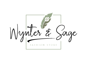 Wynter & Sage logo design by sanworks