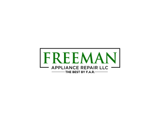 Freeman Appliance Repair LLC logo design by MUNAROH