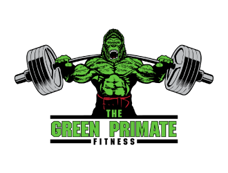 The Green Primate Fitness logo design by nona