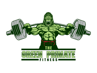 The Green Primate Fitness logo design by nona