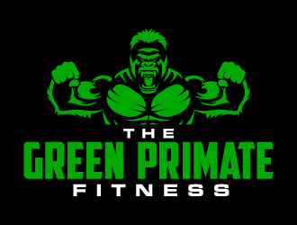 The Green Primate Fitness logo design by daywalker