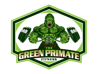 The Green Primate Fitness logo design by nona