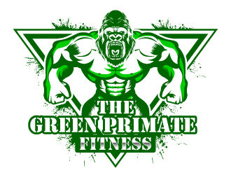 The Green Primate Fitness logo design by uttam