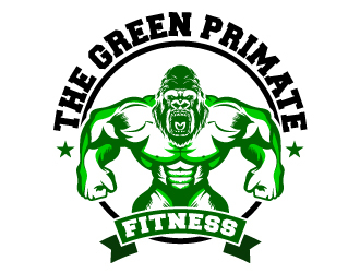 The Green Primate Fitness logo design by uttam