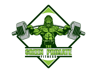 The Green Primate Fitness logo design by nona