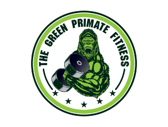 The Green Primate Fitness logo design by nona