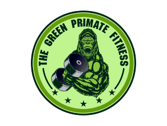 The Green Primate Fitness logo design by nona