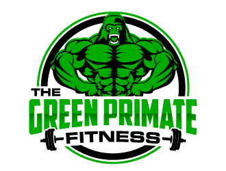 The Green Primate Fitness logo design by jaize