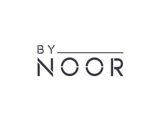 By Noor logo design by dibyo