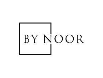 By Noor logo design by ora_creative