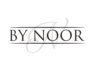 By Noor logo design by Franky.