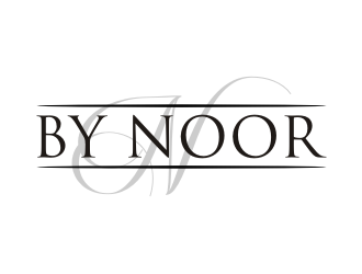 By Noor logo design by Franky.