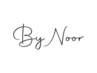 By Noor logo design by lexipej