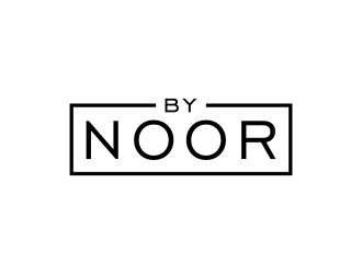 By Noor logo design by hashirama