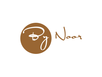 By Noor logo design by Artomoro