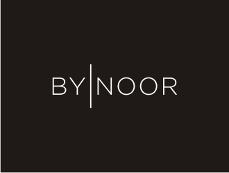 By Noor logo design by Artomoro