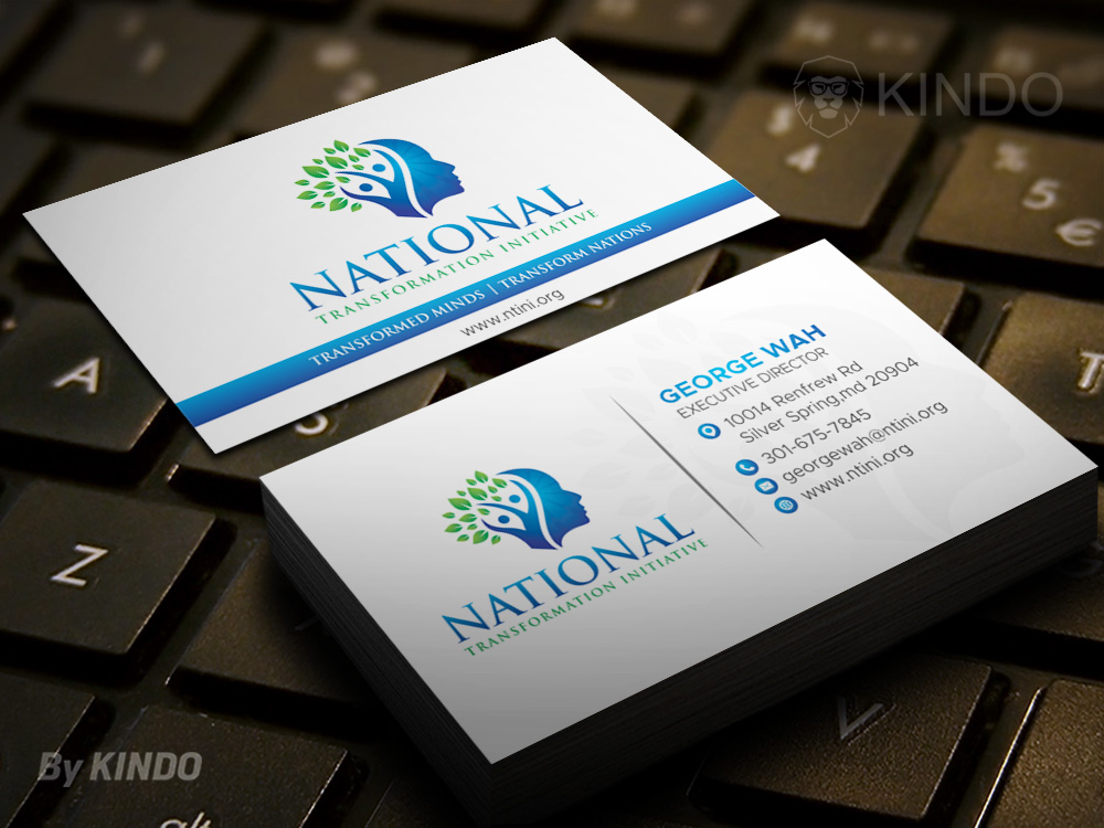 NATIONAL TRANSFORMATION INITIATIVE  logo design by Kindo