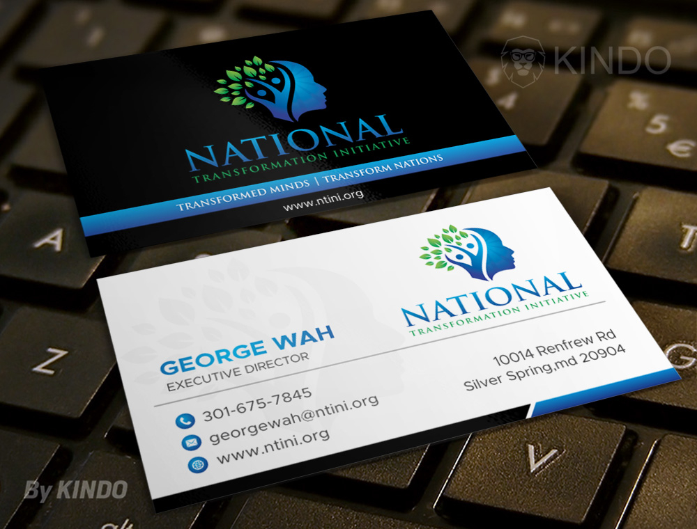 NATIONAL TRANSFORMATION INITIATIVE  logo design by Kindo